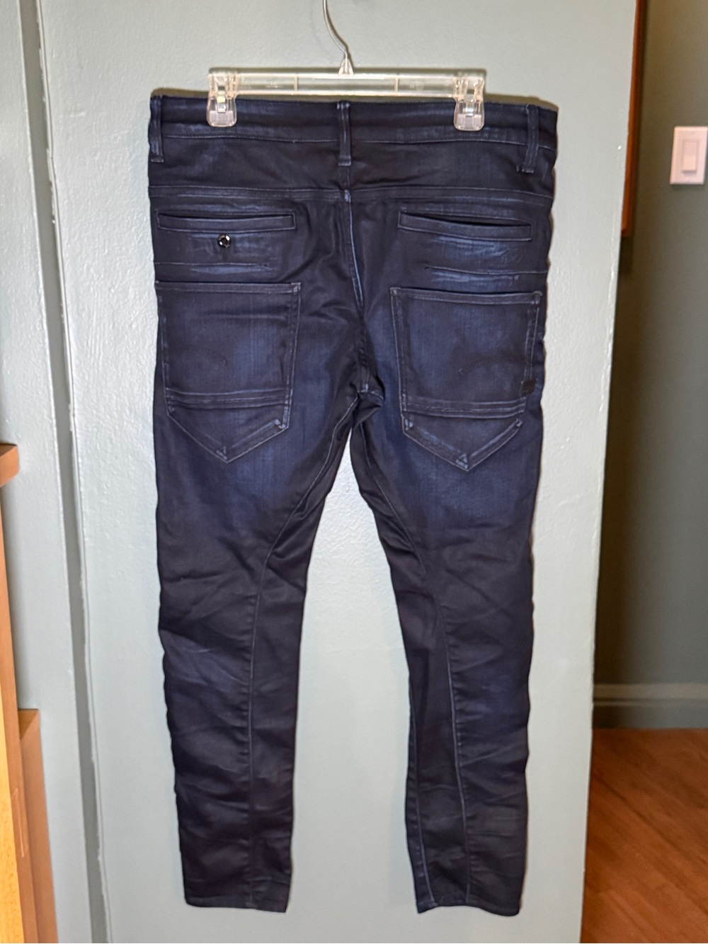 G-Star Raw Jeans Men’s 32x32 (33x31) Blue 3D Super Slim Pants - Picture 2 of 5